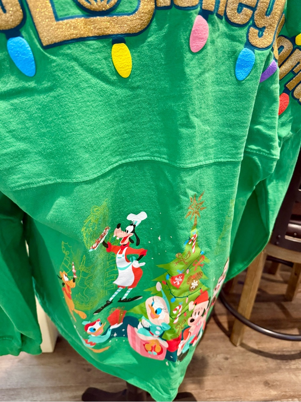 Disney Parks Unisex Christmas Spirit Jersey - NWOT - Picture 6 of 8